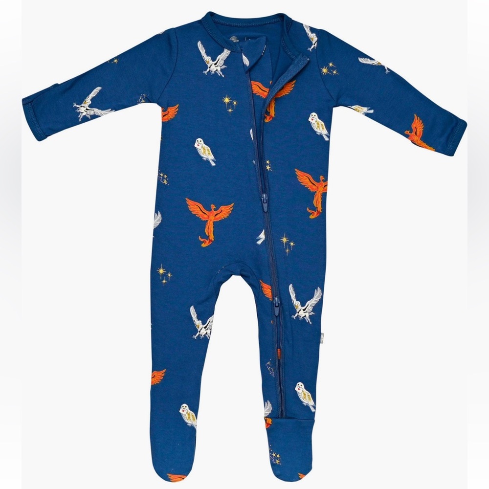 Kyte BABY x Harry Potter Limited Edition Flight Zip Footie (Baby) Size 0-3M NEW